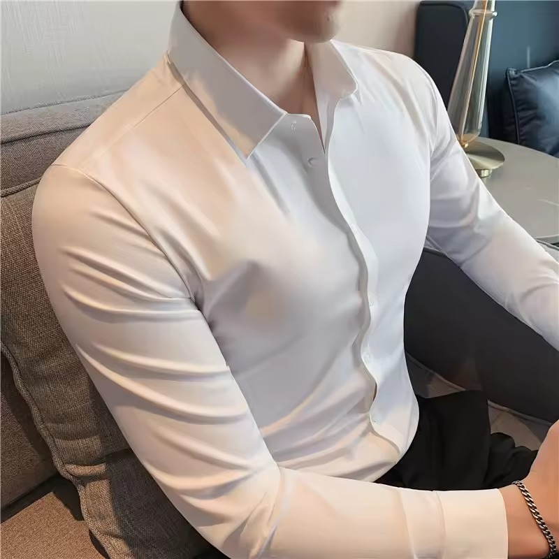 Camisa Elastic Blanca - miniatura 2
